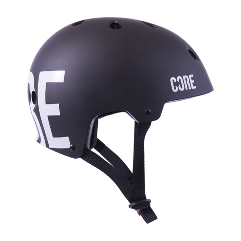 CORE Protection Street Skate/BMX Helmet, Black