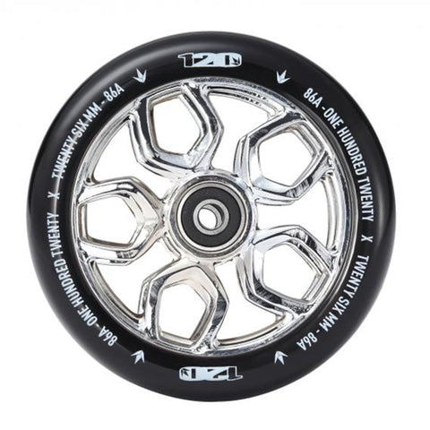 Blunt Scooter Lambo 120mm Wheel, Black/Chrome