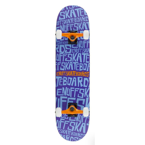 Enuff Scramble Complete Skateboard, Purple/Blue
