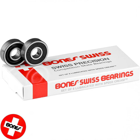 Bones Bearings Swiss Precision Skate Bearings