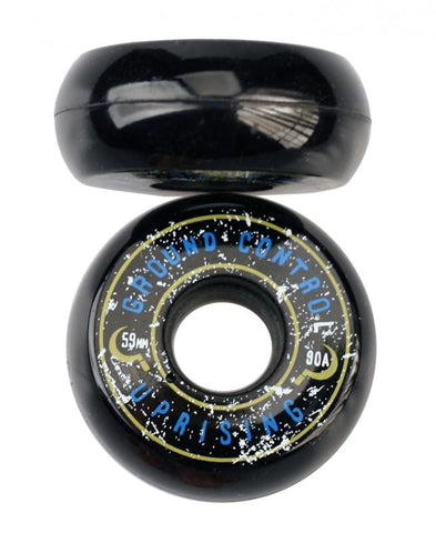 Ground Control Wheels 59mm 90A, Black