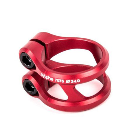 Ethic DTC Slyphe Stunt Scooter Double Clamp, Red