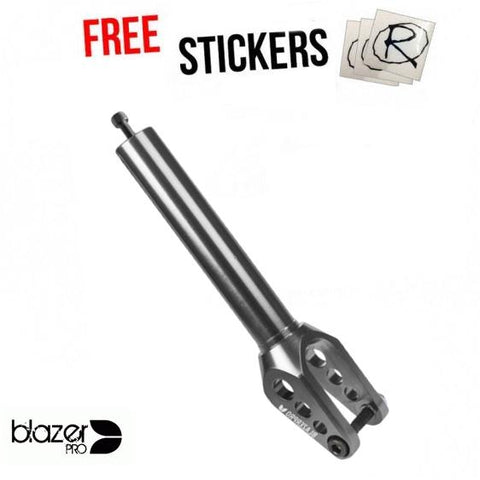 Blazer Pro Holy Zero Offset Scooter Forks, Titanium