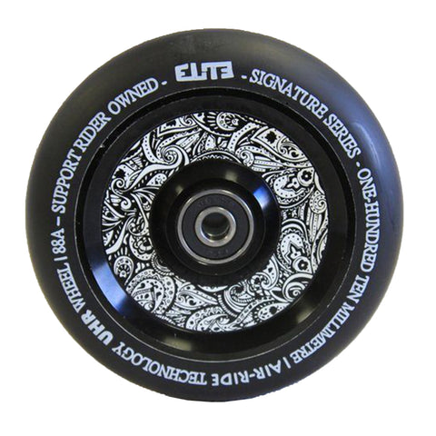 Elite Air Ride Scooter Wheel 110mm, Floral Black