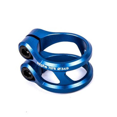 Ethic DTC Slyphe Stunt Scooter Double Clamp, Blue