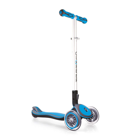 Globber Fold Up 3 Wheel Kids Scooter - Sky Blue