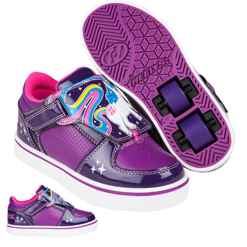 Heelys X2 Twister, Purple/Unicorn