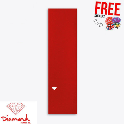 Diamond Supply Co. Skateboard Griptape, Red
