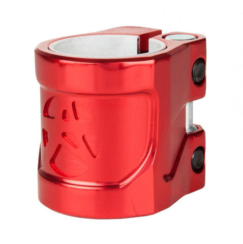 Addict Scooters Shield Stunt Scooter Double Clamp, Red