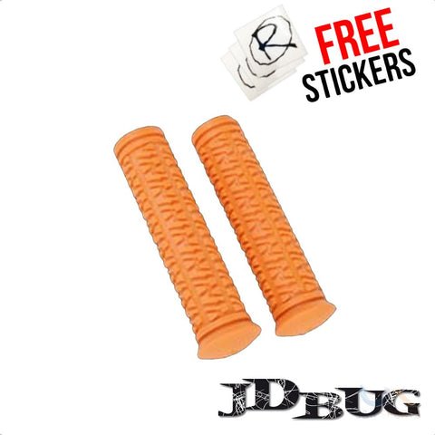 JD Bug Scooter Hand Grips / Handle Bar Grips, Orange