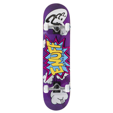 Enuff Pow Mini Complete Skateboard, Purple