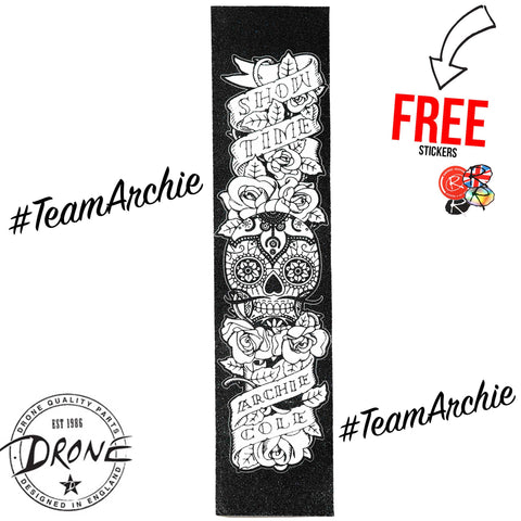 Drone Scooters Archie Cole Signature Griptape, Black