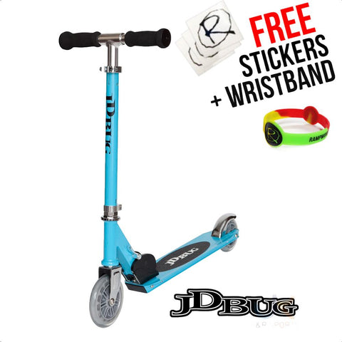 JD Bug Junior Street Series Scooter, Sky Blue