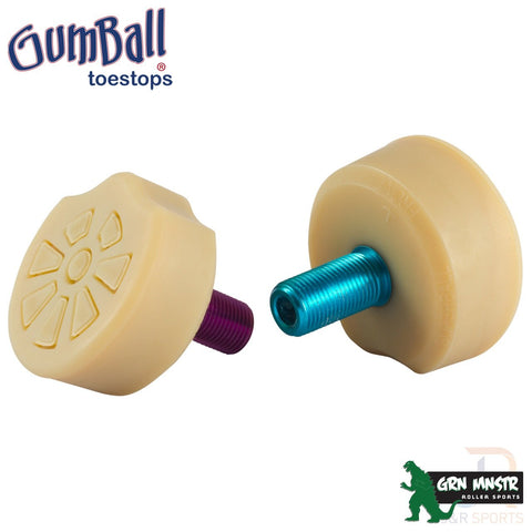 Gumball Superball Toe-Stops Natural - Long 30mm (Pair)