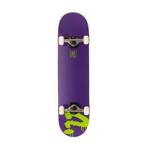 Enuff Logo Mini Complete Skateboard, Purple