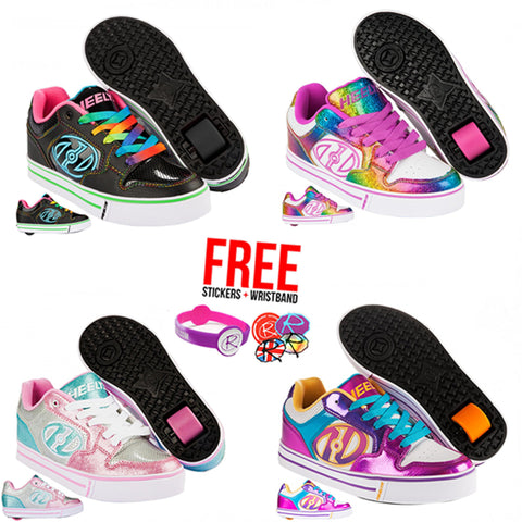 Girls Heelys Motion Plus, 4 Colours!