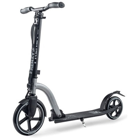 Frenzy Scooters 230mm Folding Scooter, Silver