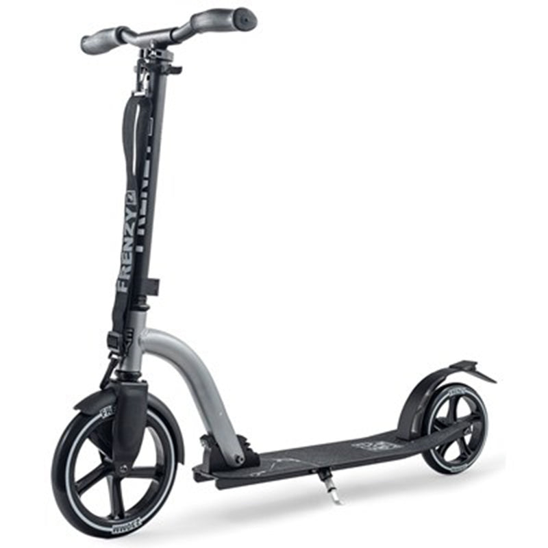 Frenzy-Scooters-230mm-Folding-Scooter-Silver-Main