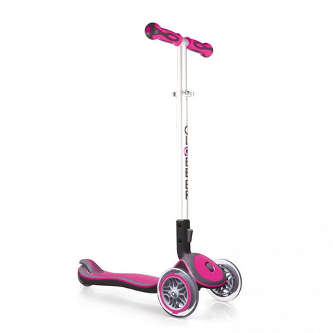Globber Fold Up 3 Wheel Kids Scooter - Pink