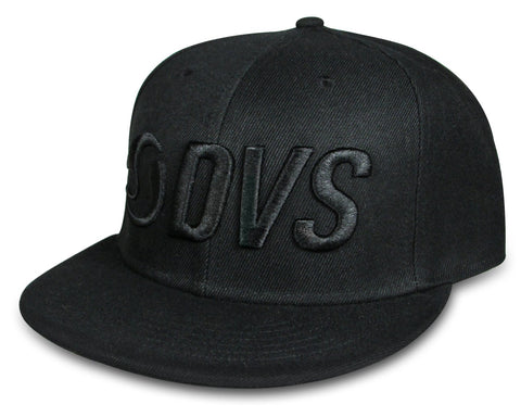 DVS Skate 3D Snapback - Black/Black