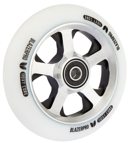 Blazer Pro XT Scooter Wheel 110mm, White/Silver/Black