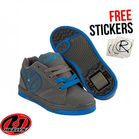 Heelys Propel 2.0, Grey/Royal Blue