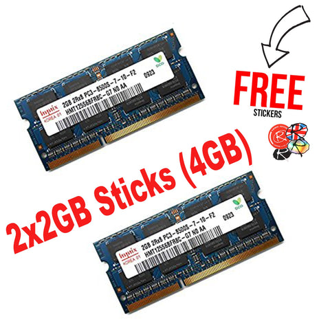 2 x 2GB Macbook Pro Early 2011 RAM Memory (4GB DDR3 SDRAM)