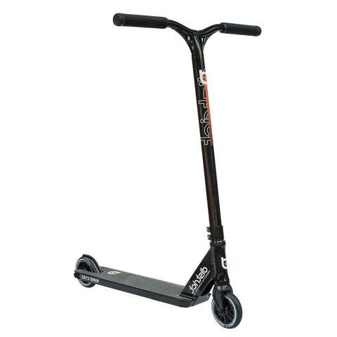 District Scooters C152 Complete Stunt Scooter, Black/Black/Orange