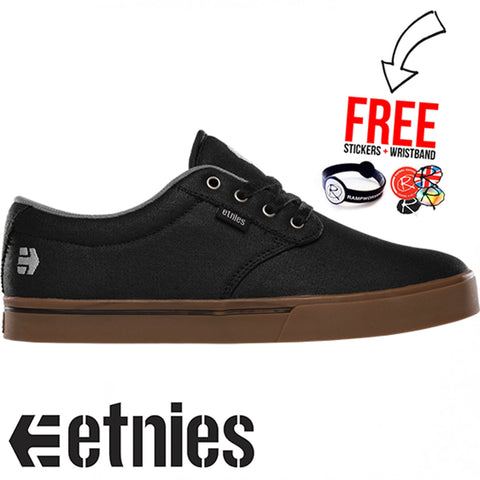 Etnies Footwear Jameson Eco Skate Shoes UK6, Black/Gum/White