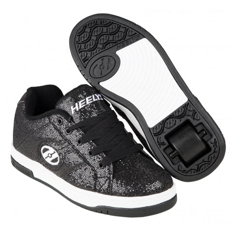 Heelys Split, Black/Disco/Glitter
