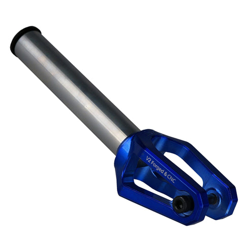 AO Scooters Diamond V2 SCS Stunt Scooter Fork - Blue