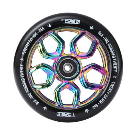 Blunt Scooter Lambo 120mm Wheel, Black/Neochrome