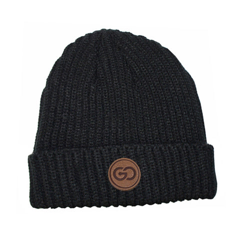Go Project Skates Raw Beanie, Black