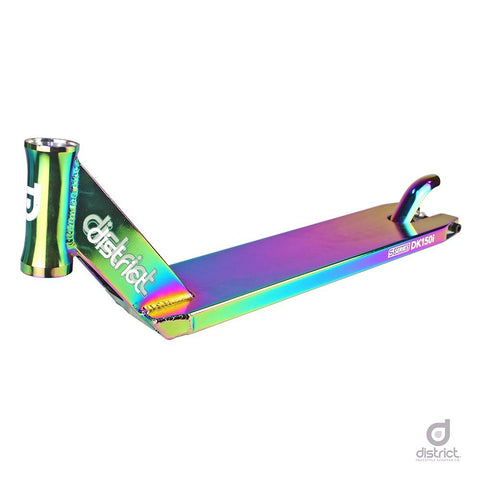 District S-Series DK150i Scooter Deck 115x500mm - Colour Chrome