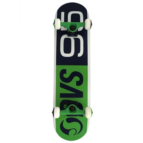 DVS 95' Complete Skateboard 7.75”, Green/Blue/White