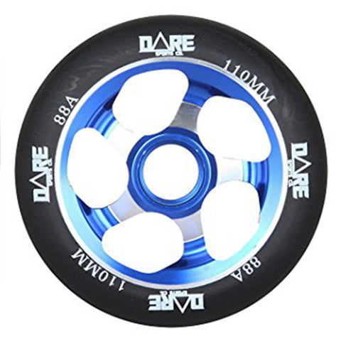 Dare Sports Swift Scooter Wheel 110mm, Black/Blue