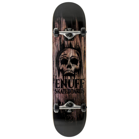 Enuff Skull Complete Skateboard, Natural