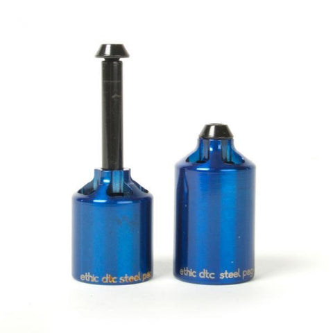 Ethic DTC Steel Stunt Scooter Pegs, Blue