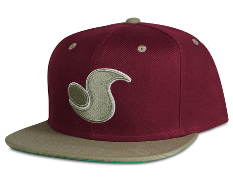 DVS Skate Classic Snapback - Burgundy/Beige