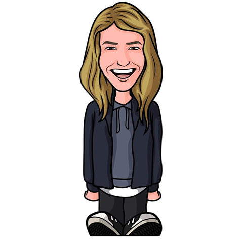 Figz Collection Juzzy Carter Rider Sticker