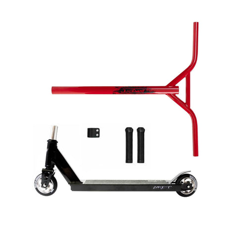 GRIT Custom Pro Stunt Scooter, 100mm YYY Red