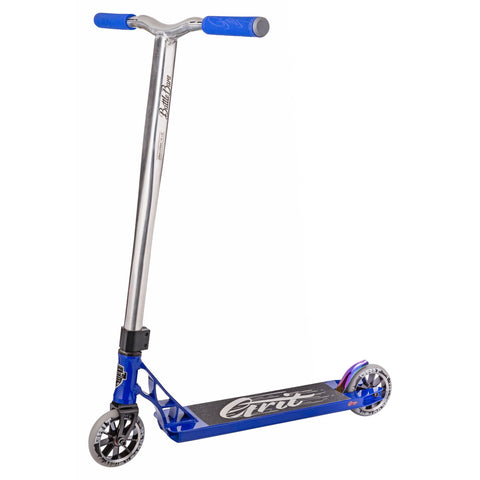 Grit Scooters 2018 Tremor Complete Stunt Scooter, Blue/Polished