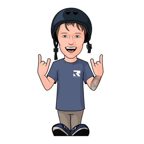 Figz Collection Clayton Lindley Rider Sticker