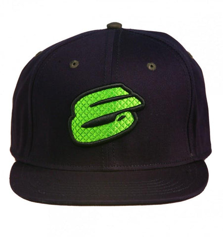 Elyts Snapback Cap, Navy
