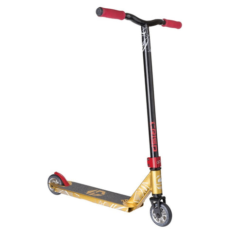 Crisp Scooters 2018 Blaster Complete Stunt Scooter, Gold/Black