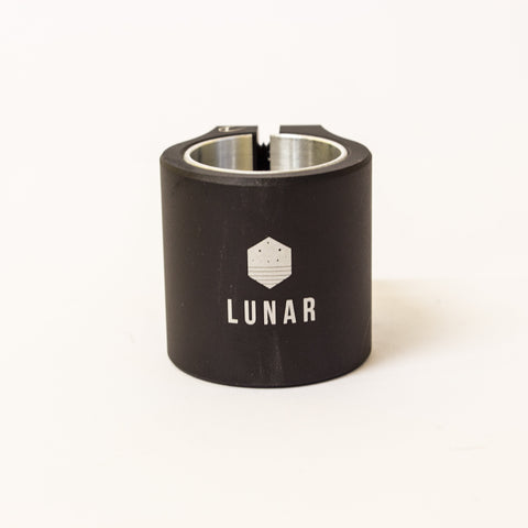Drone Scooters Lunar Stunt Scooter Double Clamp, Black