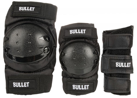 Bullet Combo Standard Padset Junior, Black