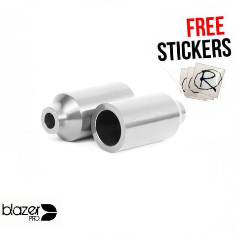 Blazer Pro Canista Scooter Pegs, Silver