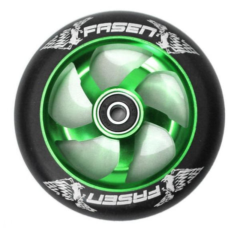 Fasen Scooters Raven Wheels, Green
