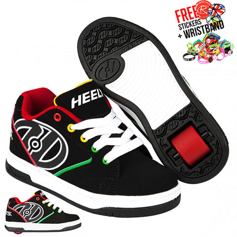 Heelys Propel 2.0, Black/Rasta